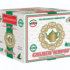 چای 1000گرمی زرین باروتی قوری طلایی آی گراش