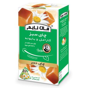 چای دسر سبز کارامل بابونه فان تایم 12 عددی آی گراش