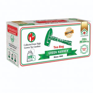 چای ساده کیسه ای چکش سبز 25 عددی آی گراش