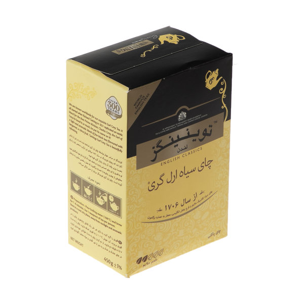 چای سیاه ارل گری توینینگز مقدار 450 گرم-آی-گراش